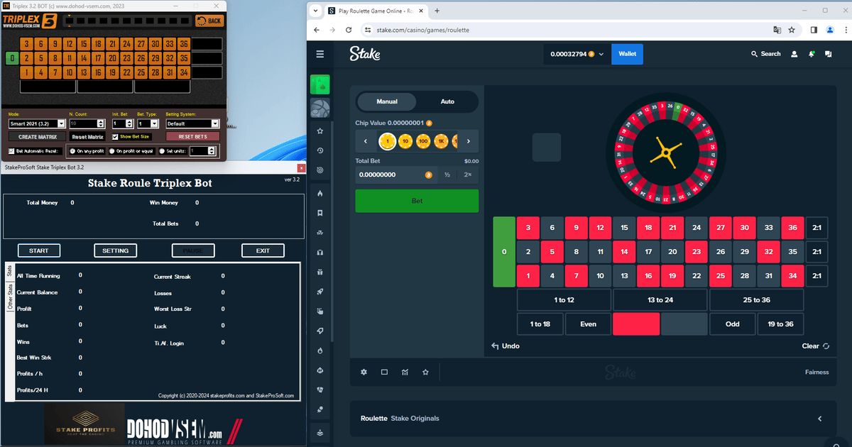 Stake Triplex Bot Lifetime