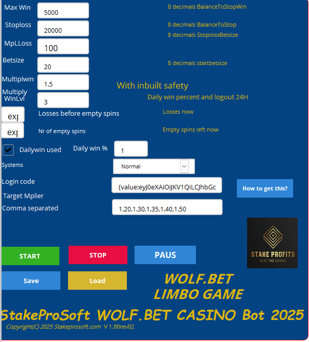 Limbo Bot 2025 – wolf.bet casino
